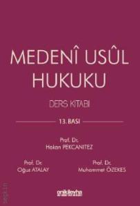 Medeni Usul Hukuku Ders Kitabı (Ciltli)