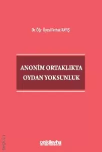 Anonim Ortaklıkta Oydan Yoksunluk