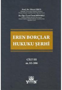 Eren Borçlar Hukuku Şerhi (3 Cilt)