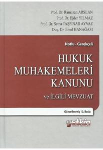 Hukuk Muhakemeleri Kanunu ve İlgili Mevzuat