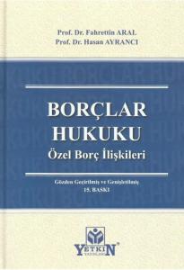 Borçlar Hukuku Özel Borç İlişkiler