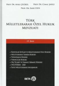 Türk Milletlerarası Özel Hukuk Mevzuatı