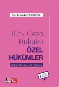 Türk Ceza Hukuku Özel Hükümler