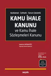 Kamu İhale Kanunu ve Kamu İhale Sözleşmeleri Kanunu