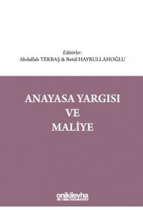 Anayasa Yargısı ve Maliye