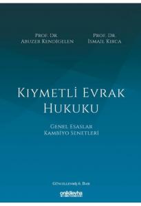 Kıymetli Evrak Hukuku