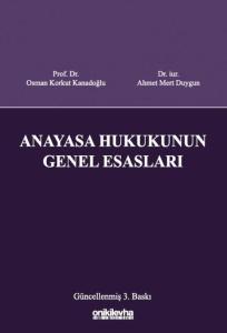 Anayasa Hukukunun Genel Esasları
