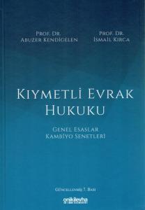 Kıymetli Evrak Hukuku