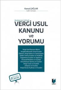 Vergi Usul Kanunu ve Yorumu