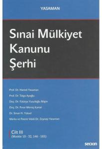Sınai Mülkiyet Kanunu Şerhi