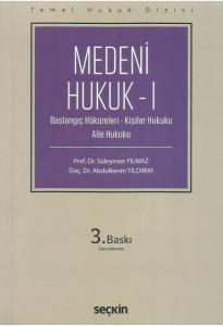 Medeni Hukuk – I