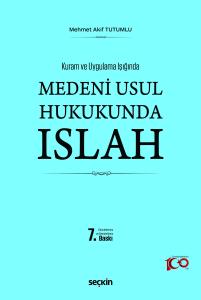 Medenî Usul Hukukunda Islah