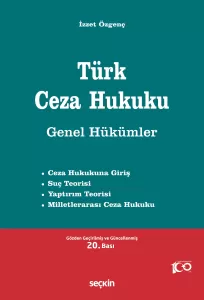 Türk Ceza Hukuku Genel Hükümler