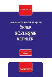 ÖRNEK SÖZLEŞME METİNLERİ 3. TIPKI BASKI