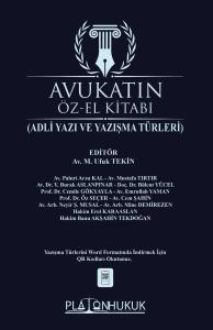 (ADLİ YAZI VE YAZIŞMA TÜRLERİ)