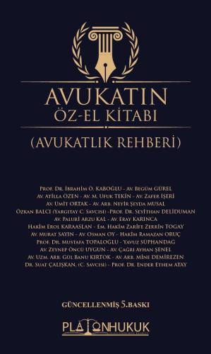 (AVUKATLIK REHBERİ) 5.BASKI