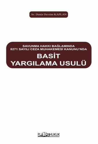 BASİT YARGILANMA USULÜ