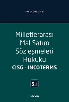 Milletlerarası Mal Satım Sözleşmeleri Hukuku