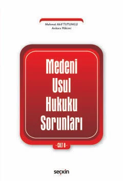 Medenî Usul Hukuku Sorunları Cilt: 8