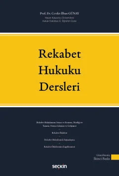 Rekabet Hukuku Dersleri