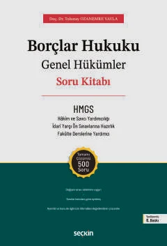 Borçlar Hukuku Genel Hükümler Soru Kitabı