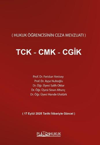TCK ‐ CMK ‐ CGİK