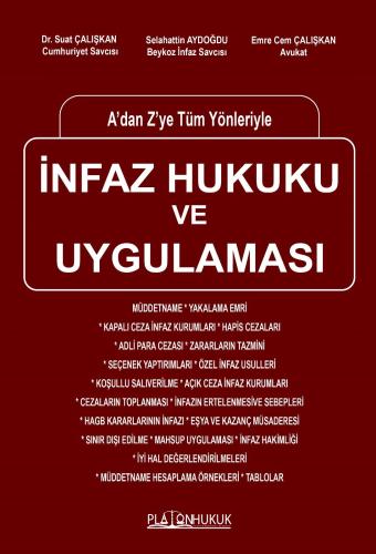 İNFAZ HUKUKU VE UYGULAMASI