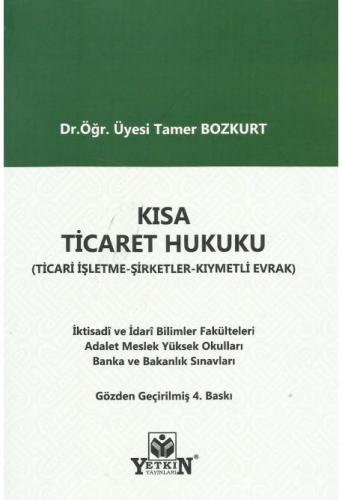 Kısa Ticaret Hukuku