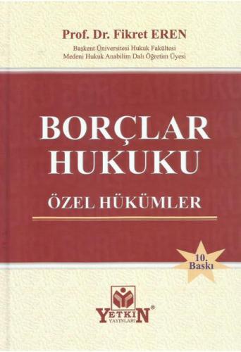 Borçlar Hukuku Özel Hükümler