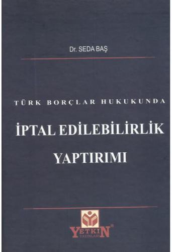 İptal Edilebilirlik Yaptırımı