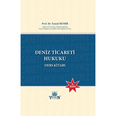 Deniz Ticareti Hukuku Ders Kitabı