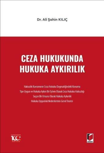 Ceza Hukukunda Hukuka Aykırılık