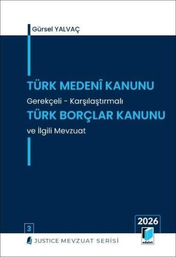 Türk Medeni Kanunu – Türk Borçlar Kanunu ve İlgili Mevzuat