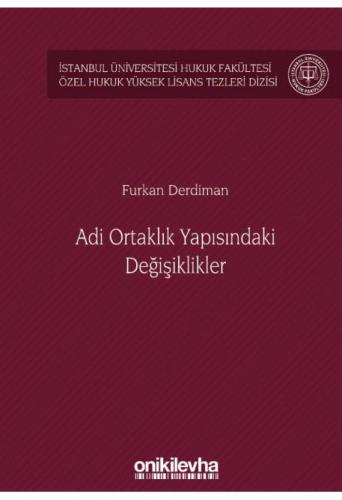 Adi Ortaklık Yapısındaki Değişiklikler