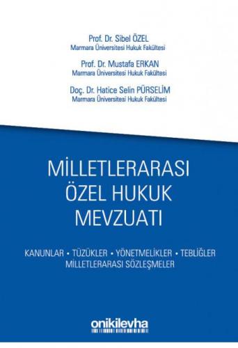 Milletlerarası Özel Hukuk Mevzuatı