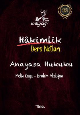 Anayasa Hukuku Hakimlik Ders Notları