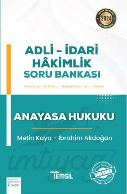 Adli – İdari Hakimlik Soru Bankası – Anayasa Hukuku