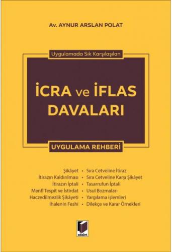 İcra ve İflas Davaları Uygulama Rehberi