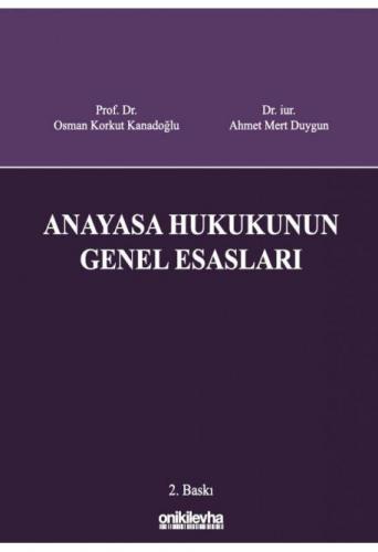 Anayasa Hukukunun Genel Esasları