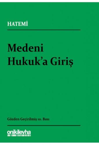 Medeni Hukuk'a Giriş