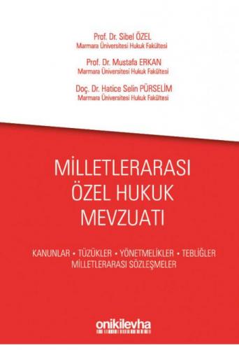 Milletlerarası Özel Hukuk Mevzuatı