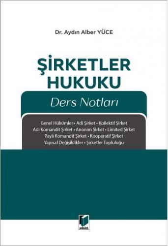 Şirketler Hukuku Ders Notları