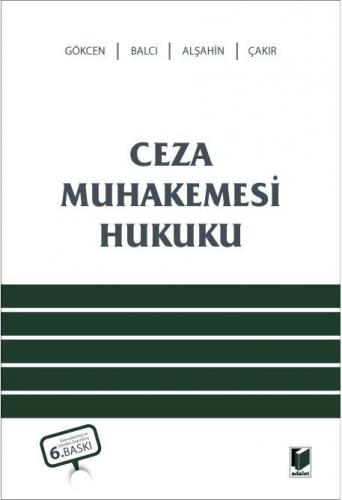 Ceza Muhakemesi Hukuku