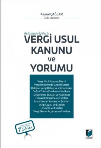 Vergi Usul Kanunu ve Yorumu