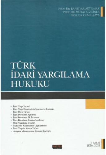 Türk İdari Yargılama Hukuku