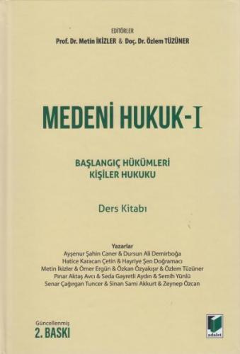Medeni Hukuk I Ders Kitabı