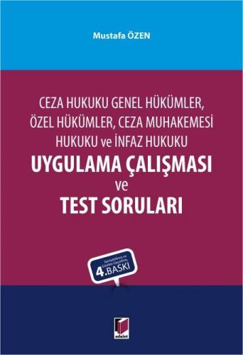 Uygulama Çalışması ve Test Soruları