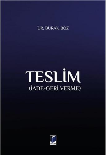 Teslim (İade-Geri Verme)