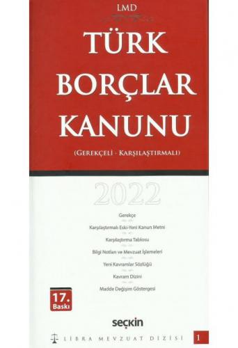 Türk Borçlar Kanunu 2022