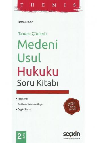 Themıs Medeni Usul Hukuku Soru Kitabı